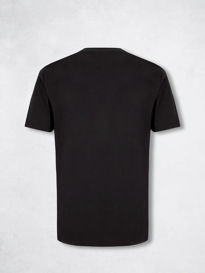 HIGH NECK TEE BLACK