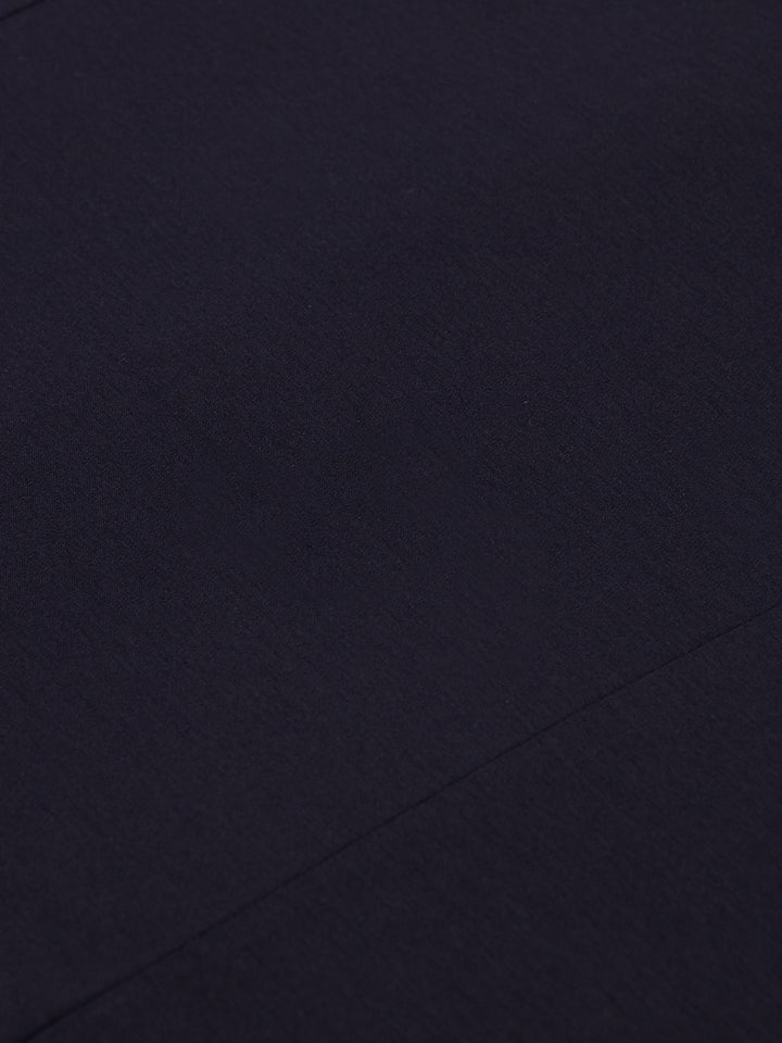 SILK POCKET SHIRT NAVY