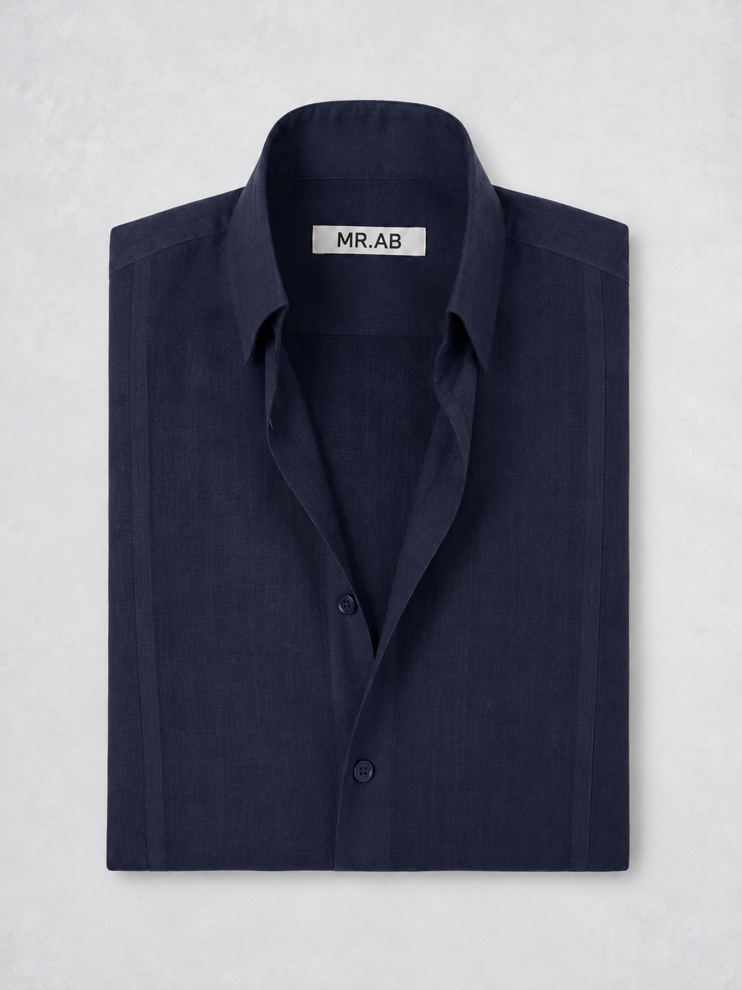 ULTRALIGHT MAO SHIRT TOTAL NAVY