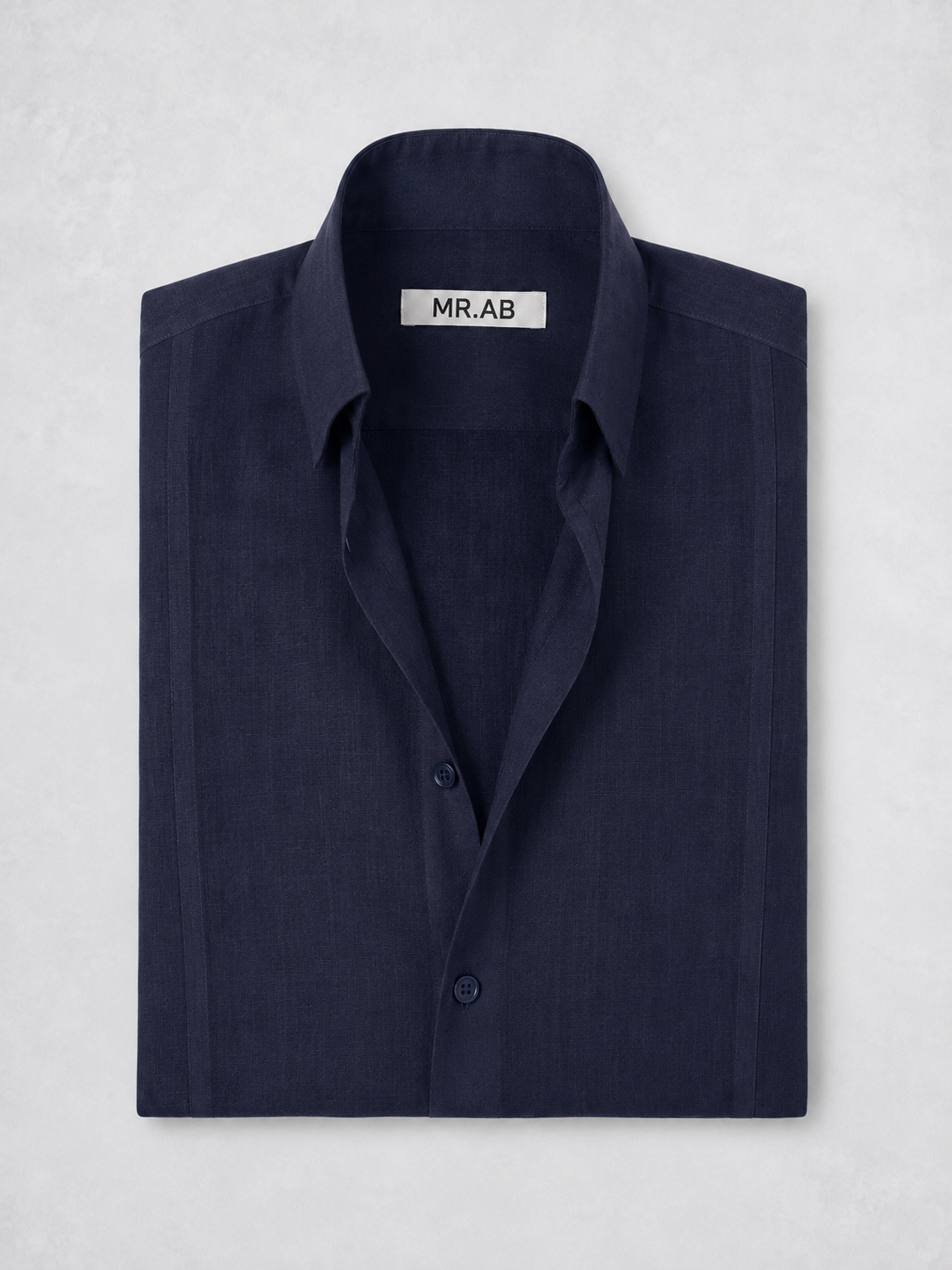 ULTRALIGHT MAO SHIRT TOTAL NAVY