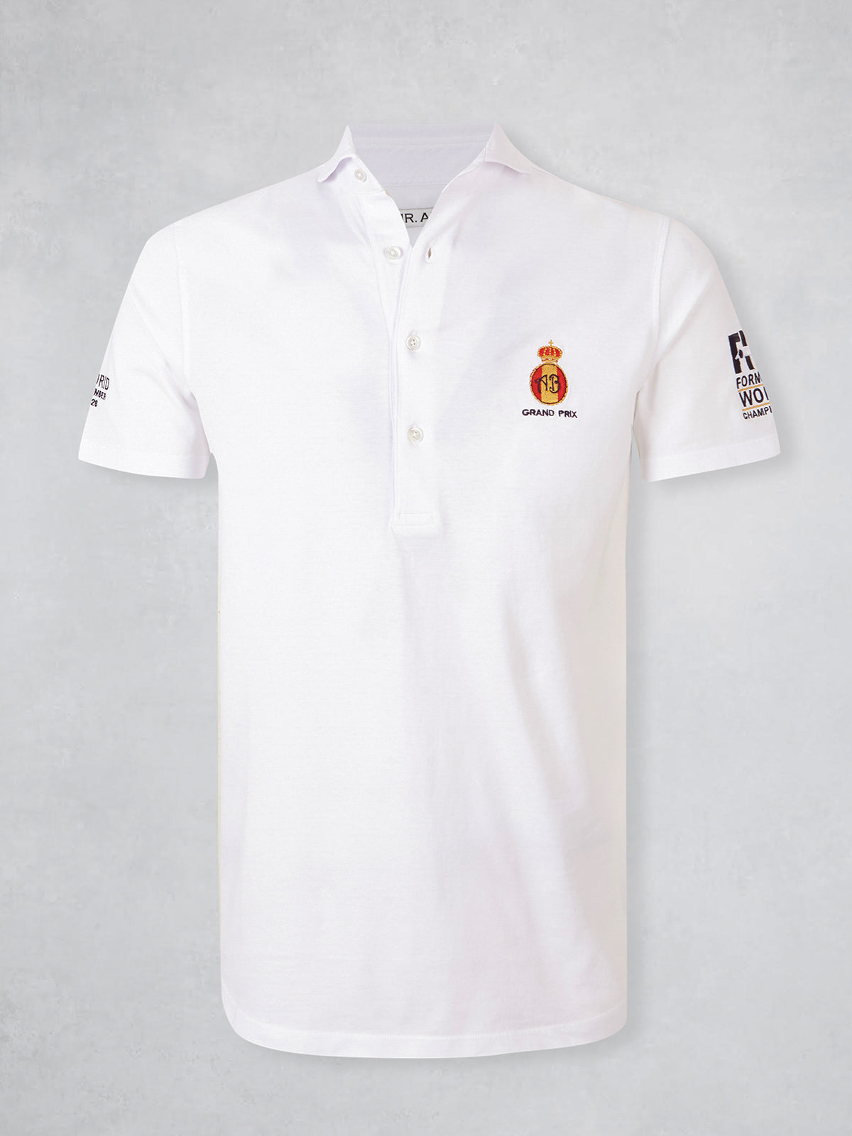 F1 ICE POLO SS WHITE
