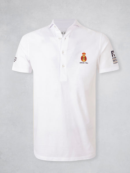 F1 ICE POLO SS WHITE