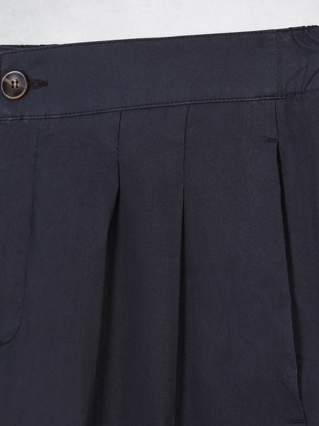 POPLIN PANT NAVY