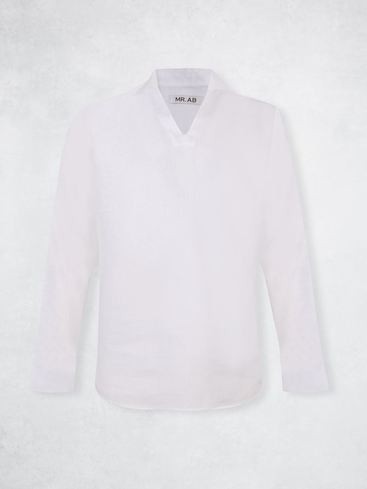 LINEN POLO SHIRT