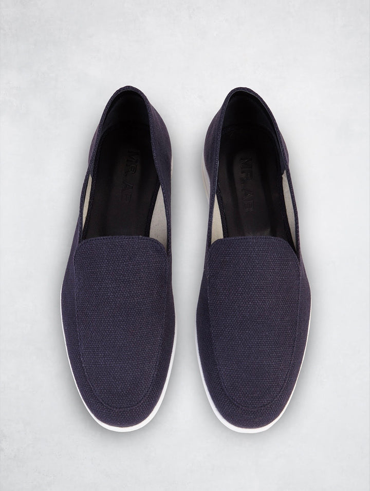 LINEN NO SHOES NAVY