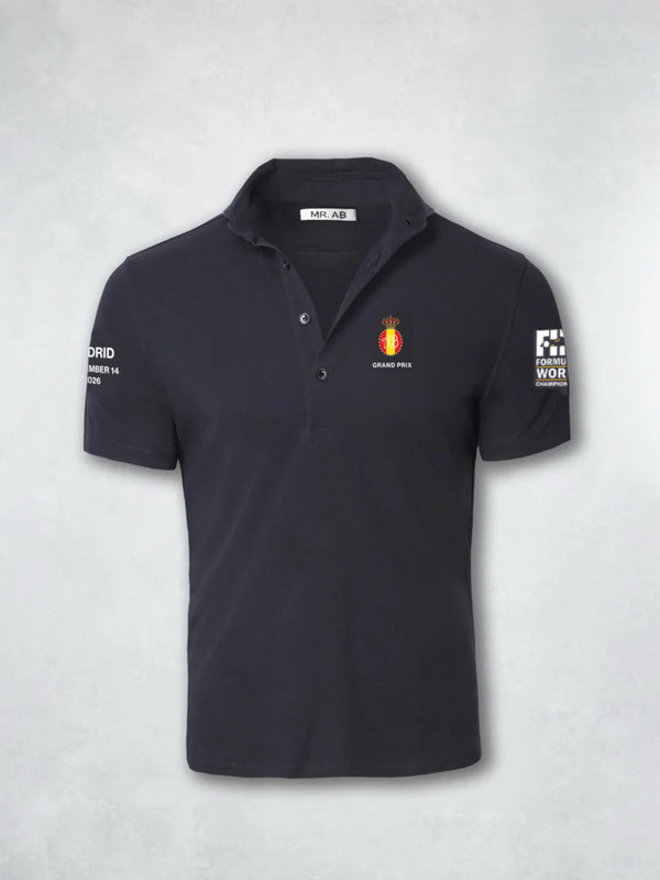 F1 ICE POLO SS NAVY