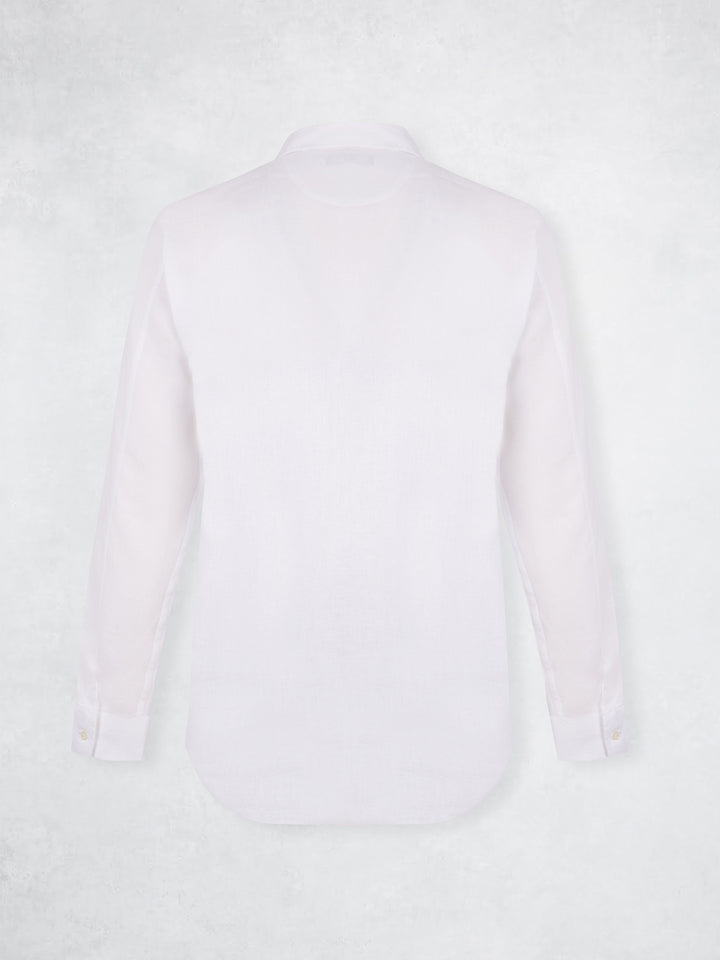 LINEN POLO SHIRT