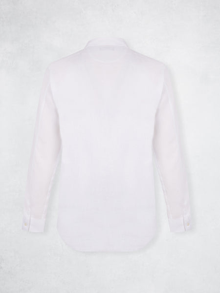 LINEN POLO SHIRT