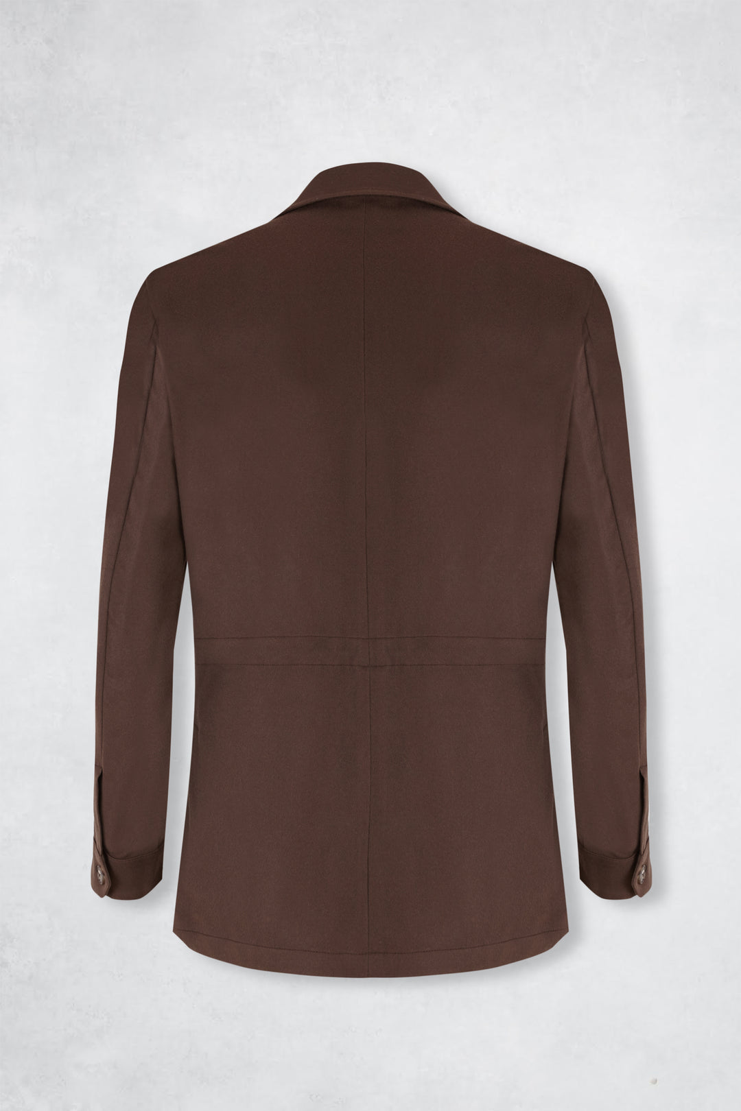 CASHMERE POCKET JACKET BROWN