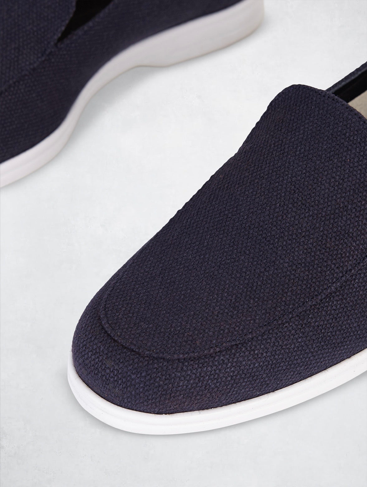 LINEN NO SHOES NAVY