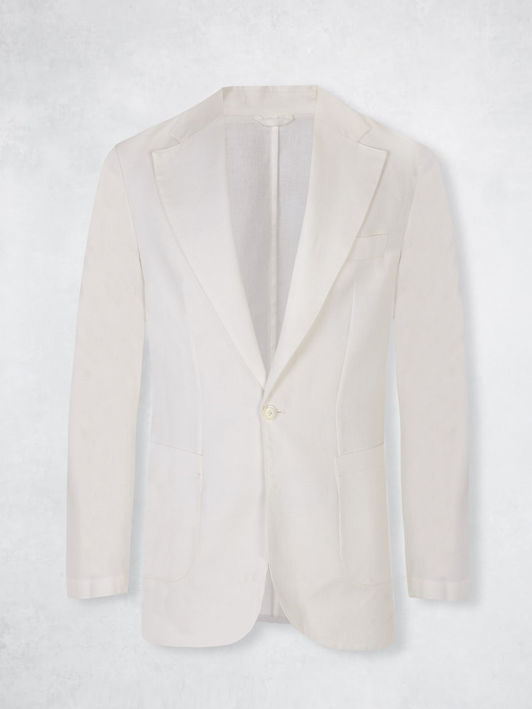 TRAVEL LINEN BLAZER CRU