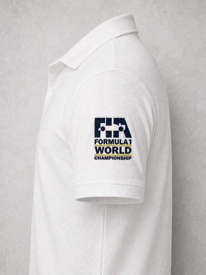 F1 ICE POLO SS WHITE