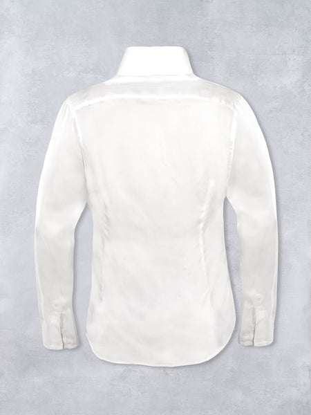 MAO SILK SHIRT WHITE LIMITED EDITION TOPURIA