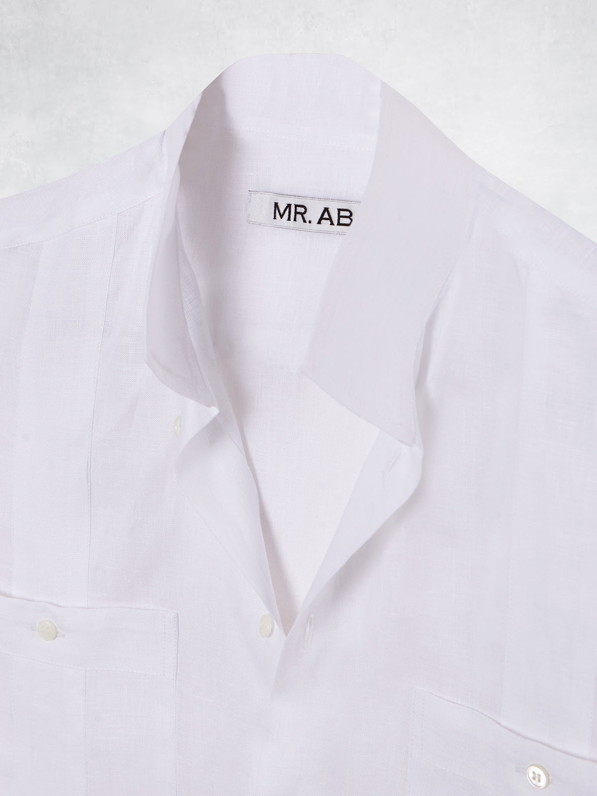 GUAYABERA MAO WHITE