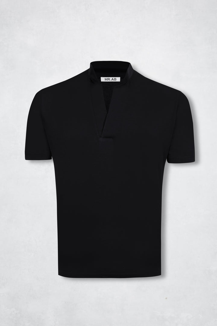 POLO MAO SILK BLACK