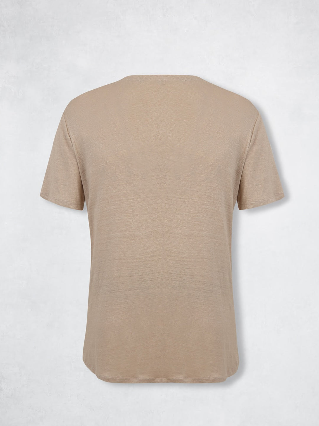 LINEN TEE SAND