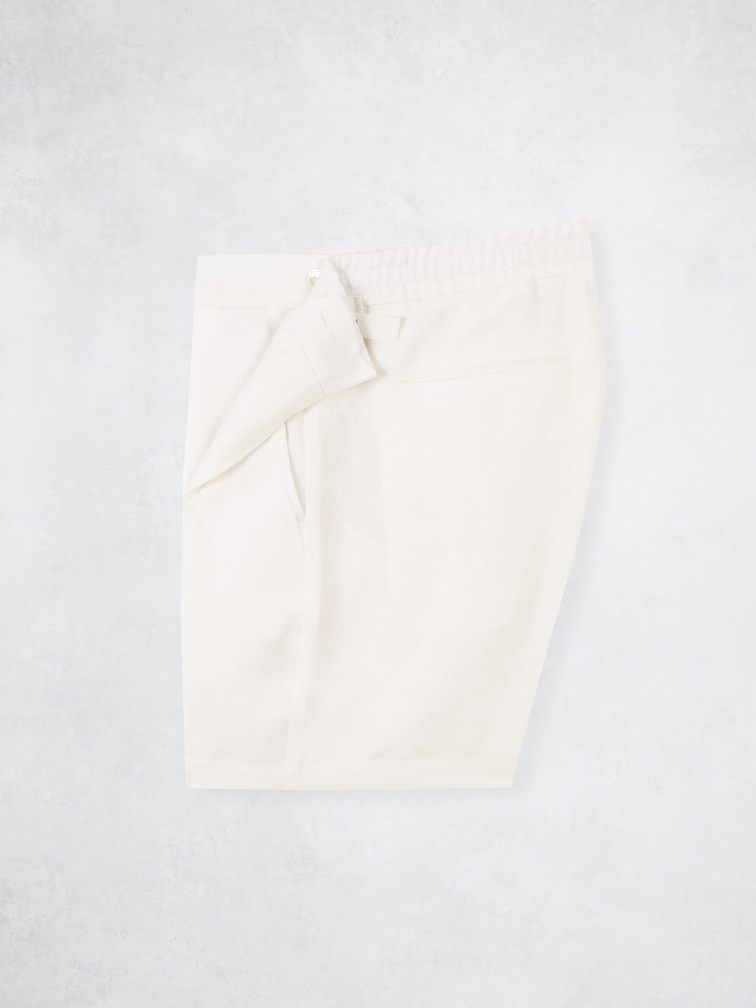 LINEN BERMUDA CRU