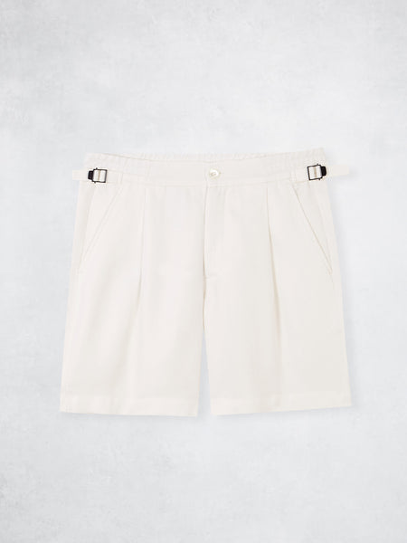 LINEN BERMUDA CRU