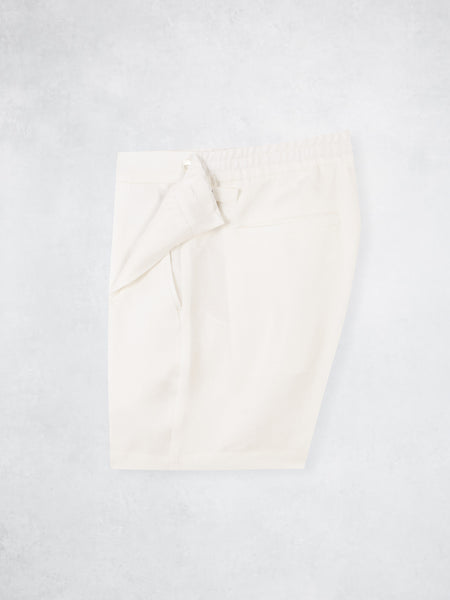 LINEN BERMUDA CRU