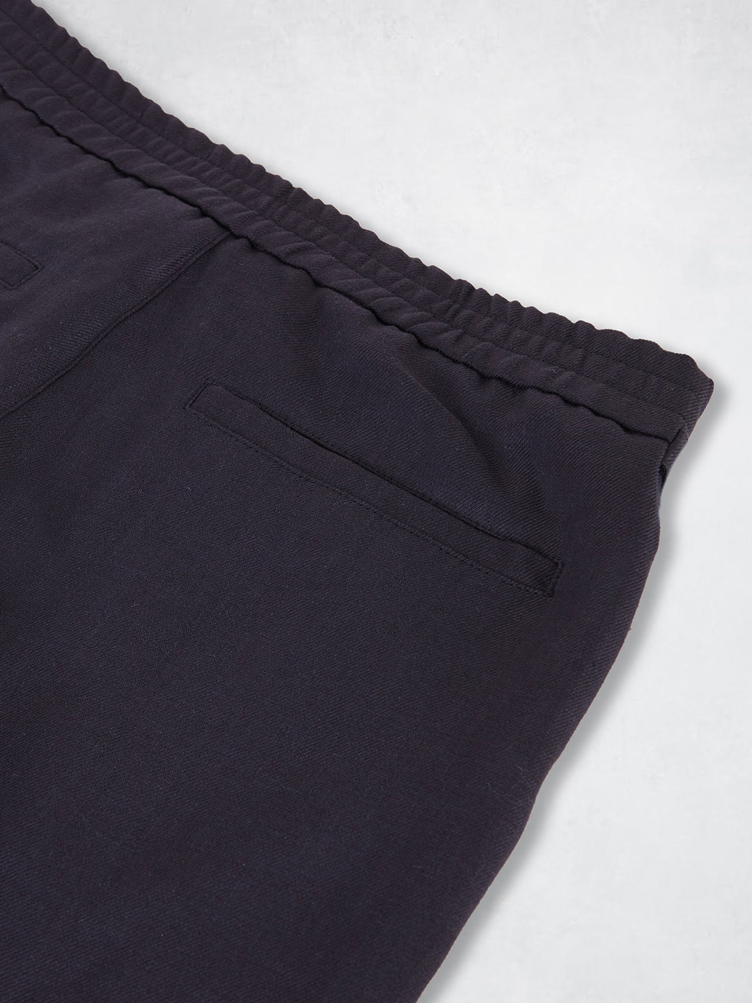LINEN BERMUDA NAVY