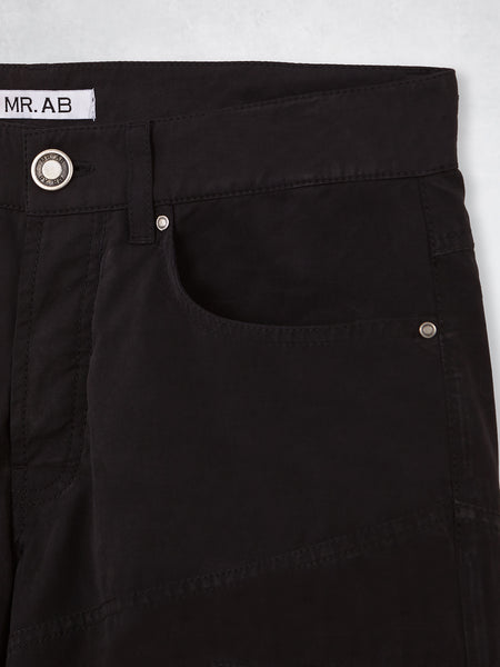ZIPPER CARGO PANTS NAVY