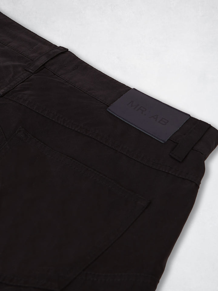 ZIPPER CARGO PANTS NAVY