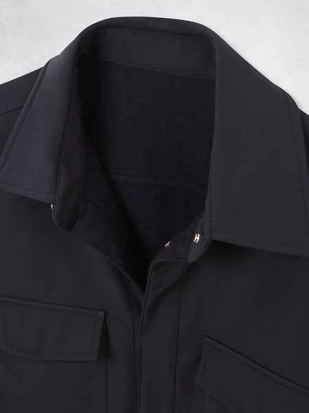 WOOL REVERSIBLE OVERJACKET