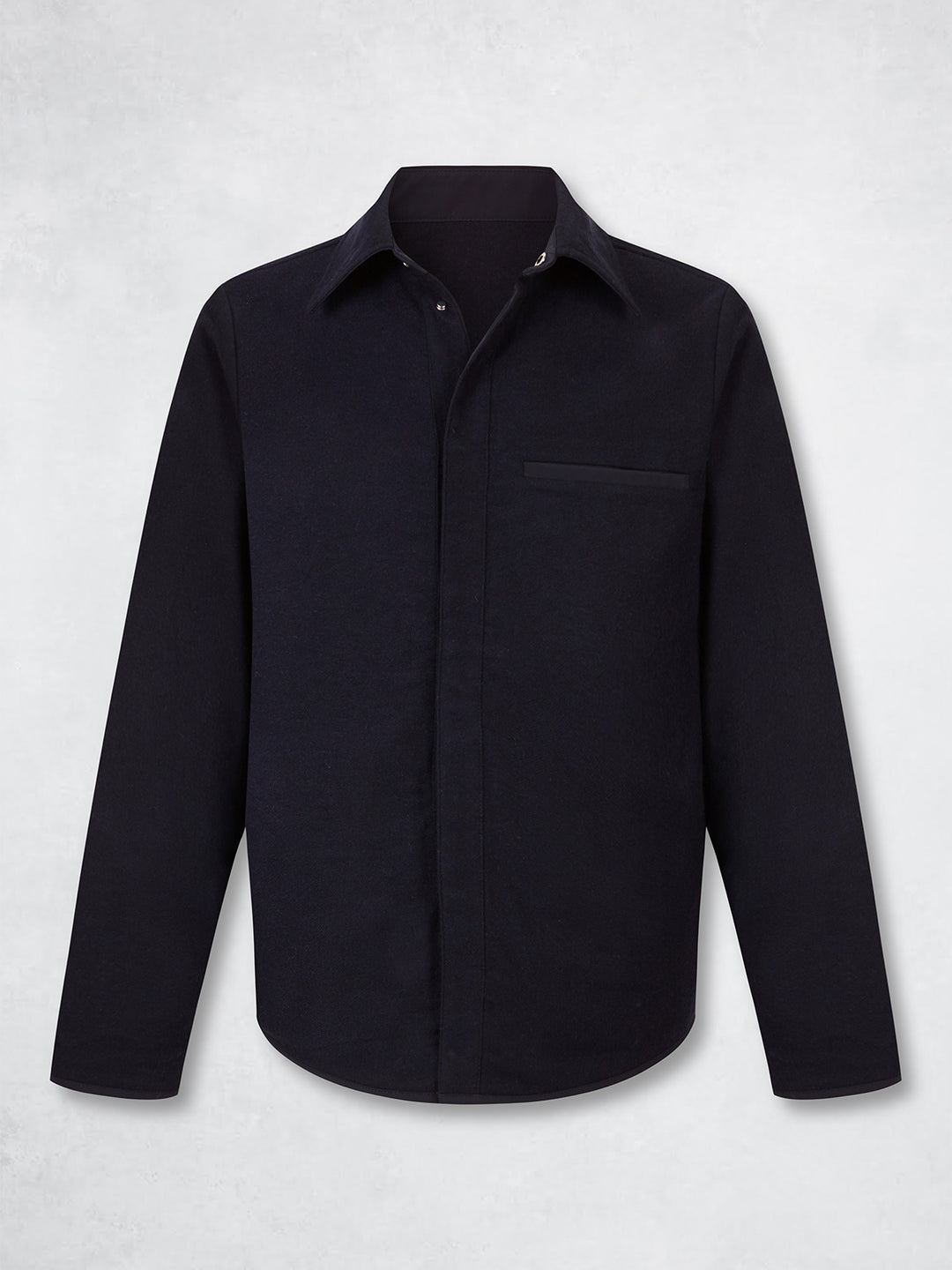 WOOL REVERSIBLE OVERJACKET