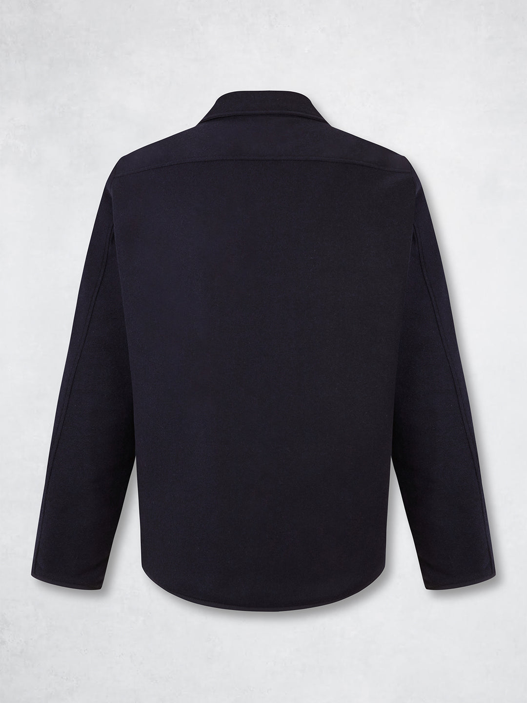 WOOL REVERSIBLE OVERJACKET