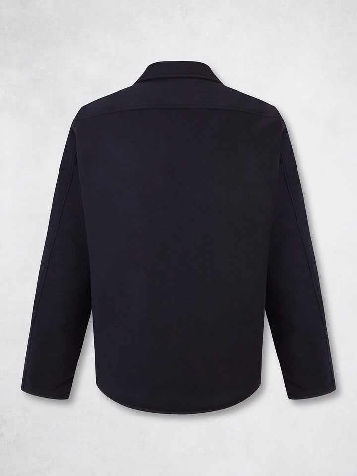 WOOL REVERSIBLE OVERJACKET
