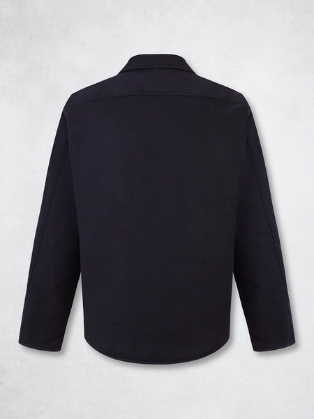WOOL REVERSIBLE OVERJACKET