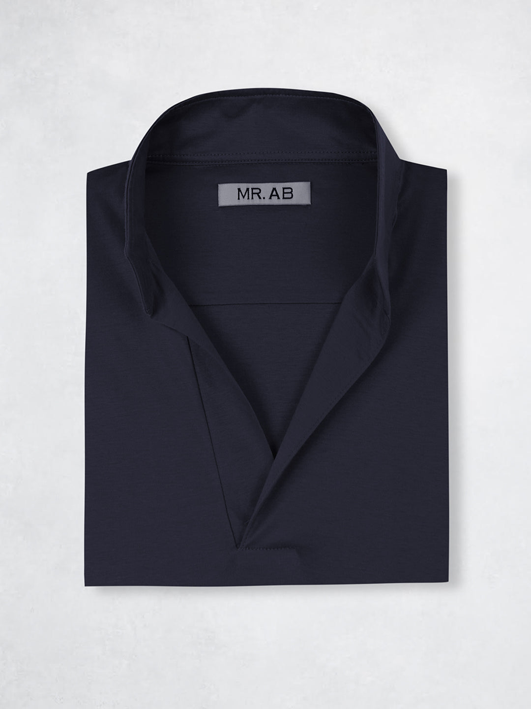 POLO MAO SILK LS NAVY