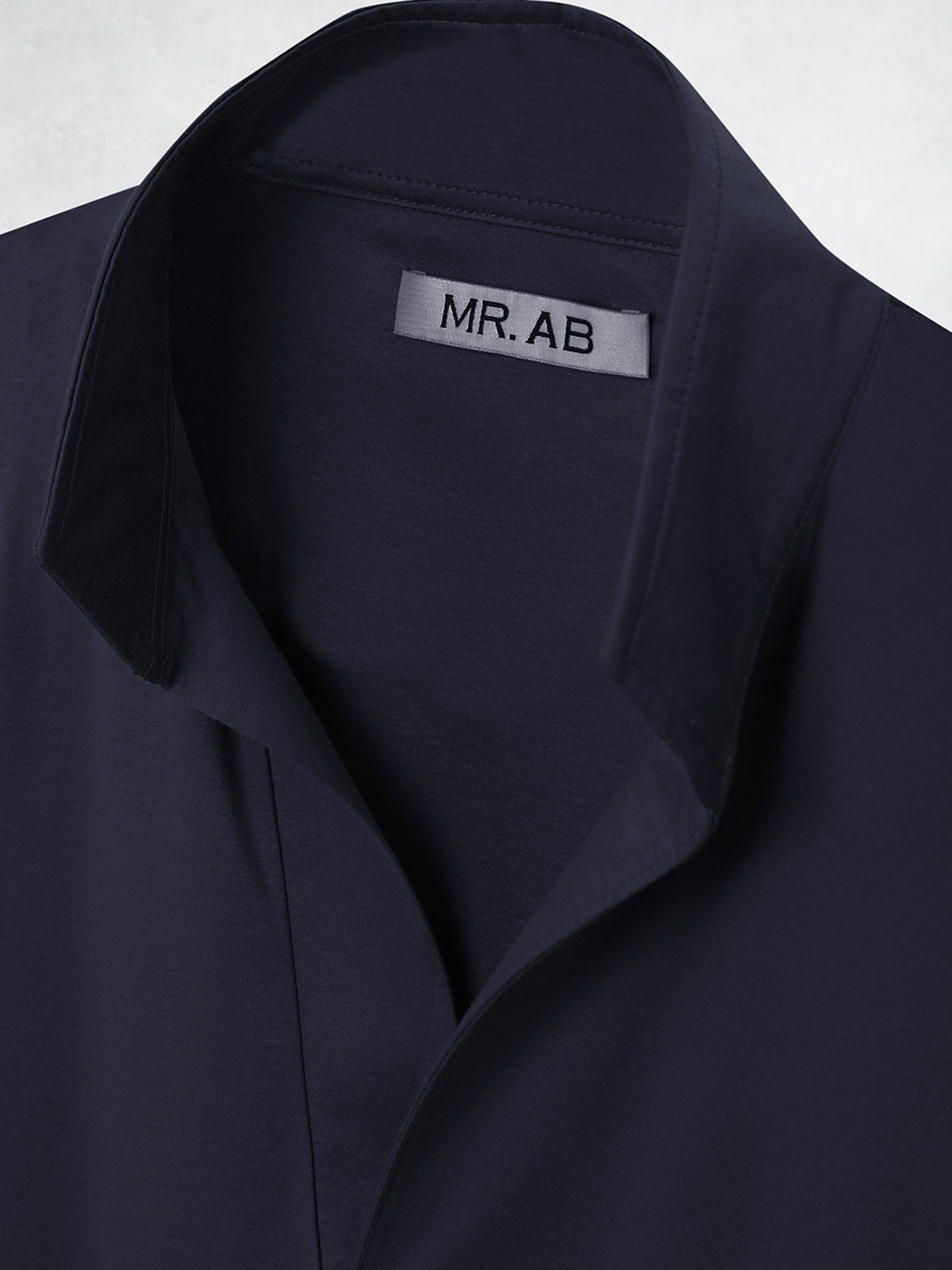 POLO MAO SILK LS NAVY