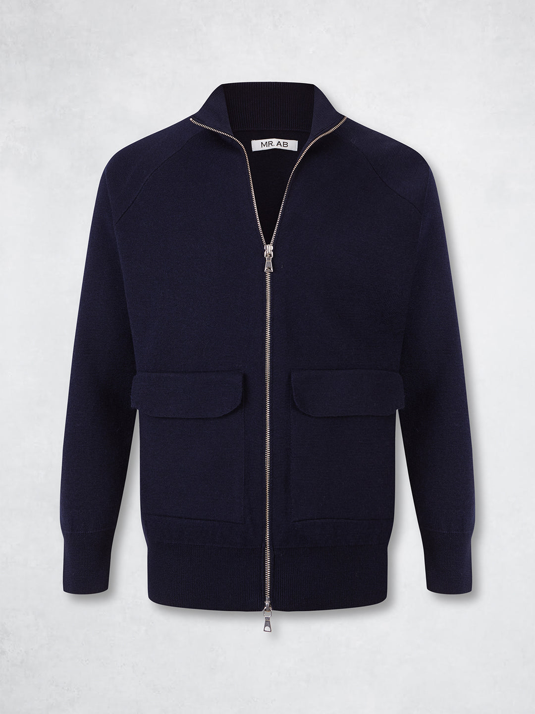 ZIPPER POCKET JACKET NAVY