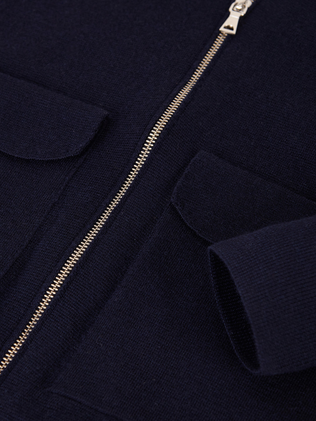 ZIPPER POCKET JACKET NAVY