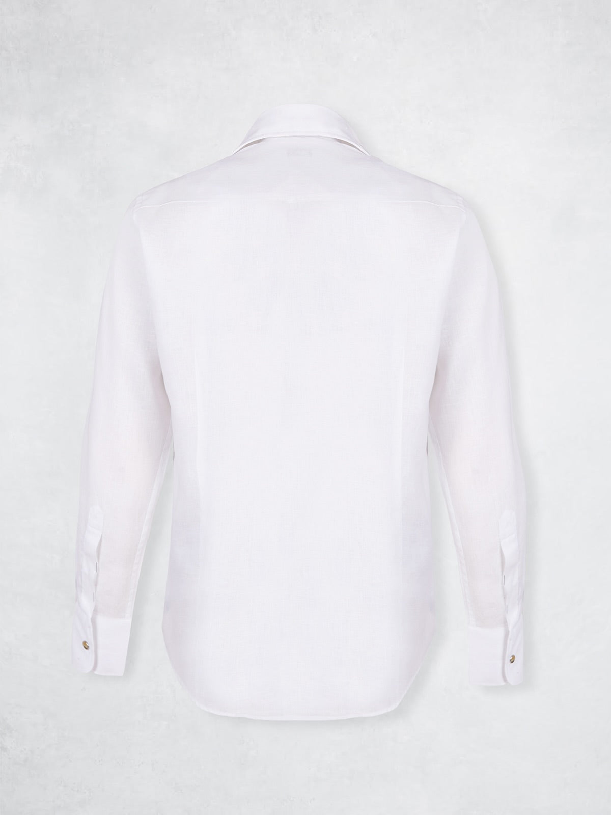 SNAP LINEN SHIRT