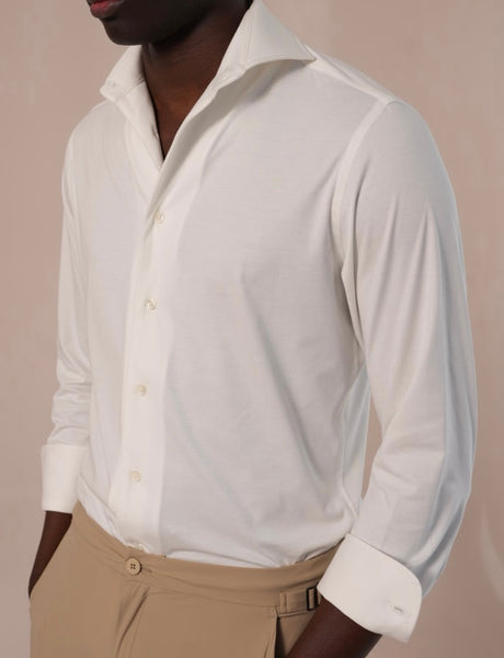 JERSEY SHIRT WHITE
