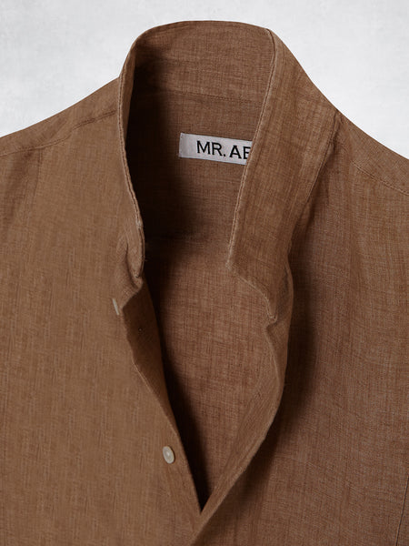 MAO LINEN CAMEL
