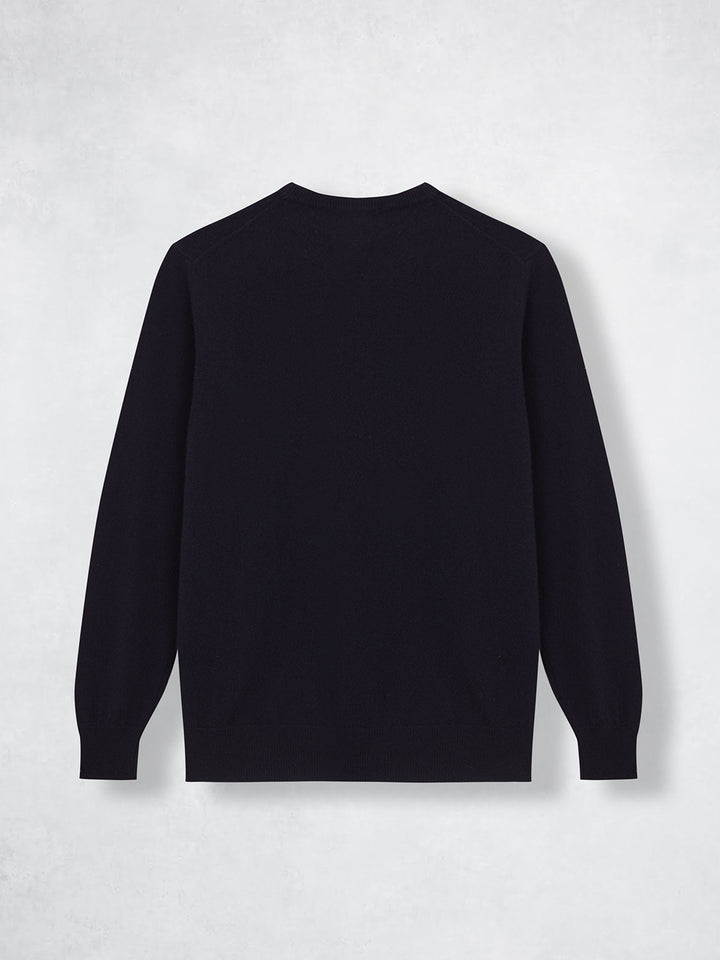 CASHMERE SWEATER NAVY