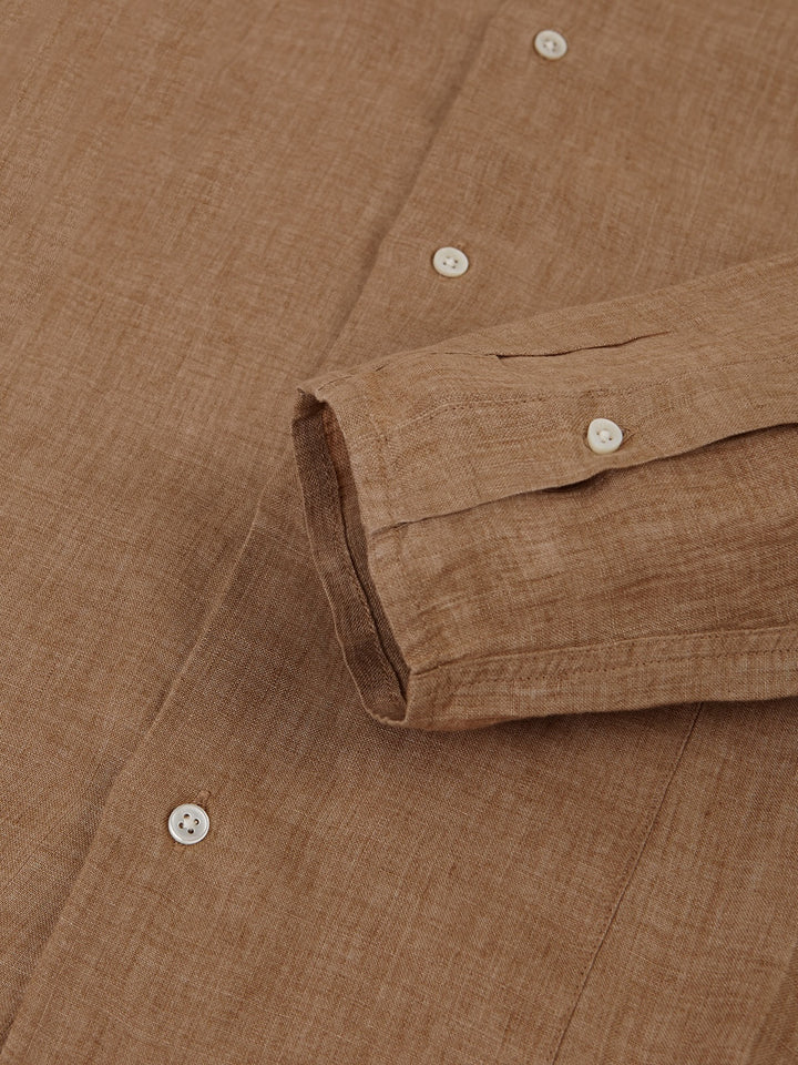 MAO LINEN CAMEL