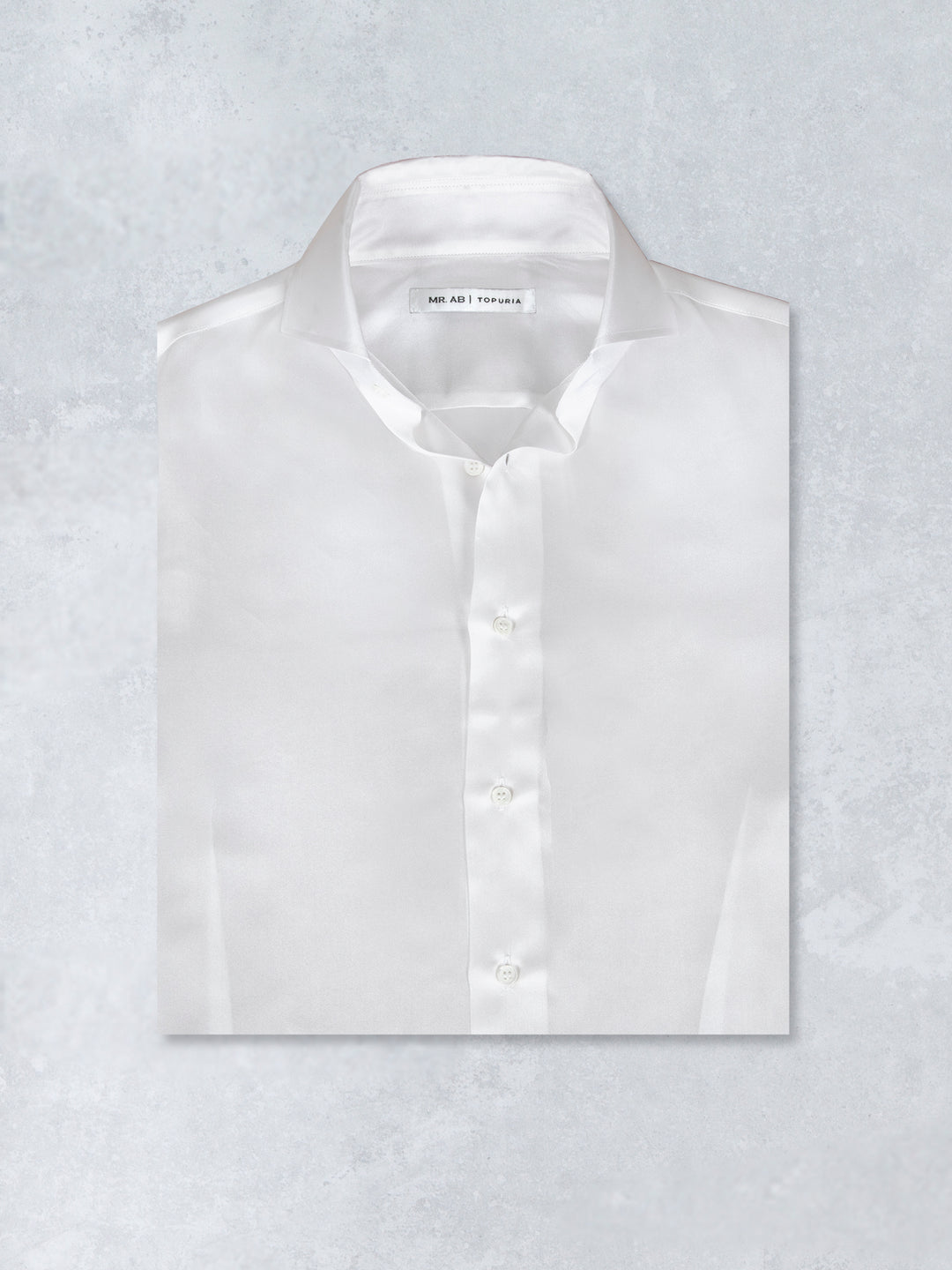 SILK SHIRT WHITE LIMITED EDITION TOPURIA