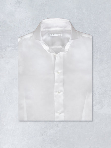 SILK SHIRT WHITE LIMITED EDITION TOPURIA