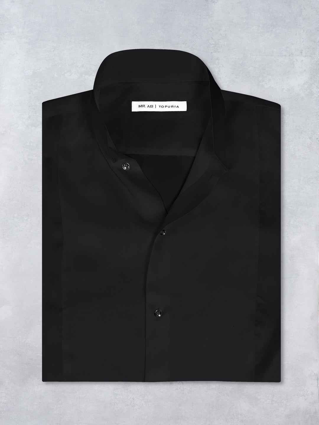 MAO SILK SHIRT BLACK LIMITED EDITION TOPURIA