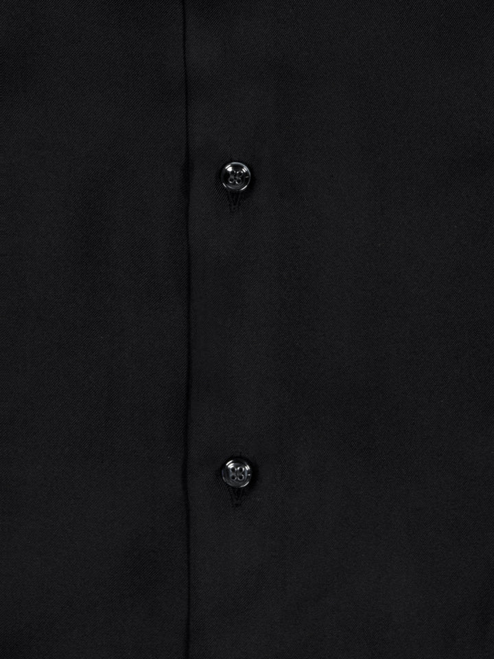 MAO SILK SHIRT BLACK LIMITED EDITION TOPURIA