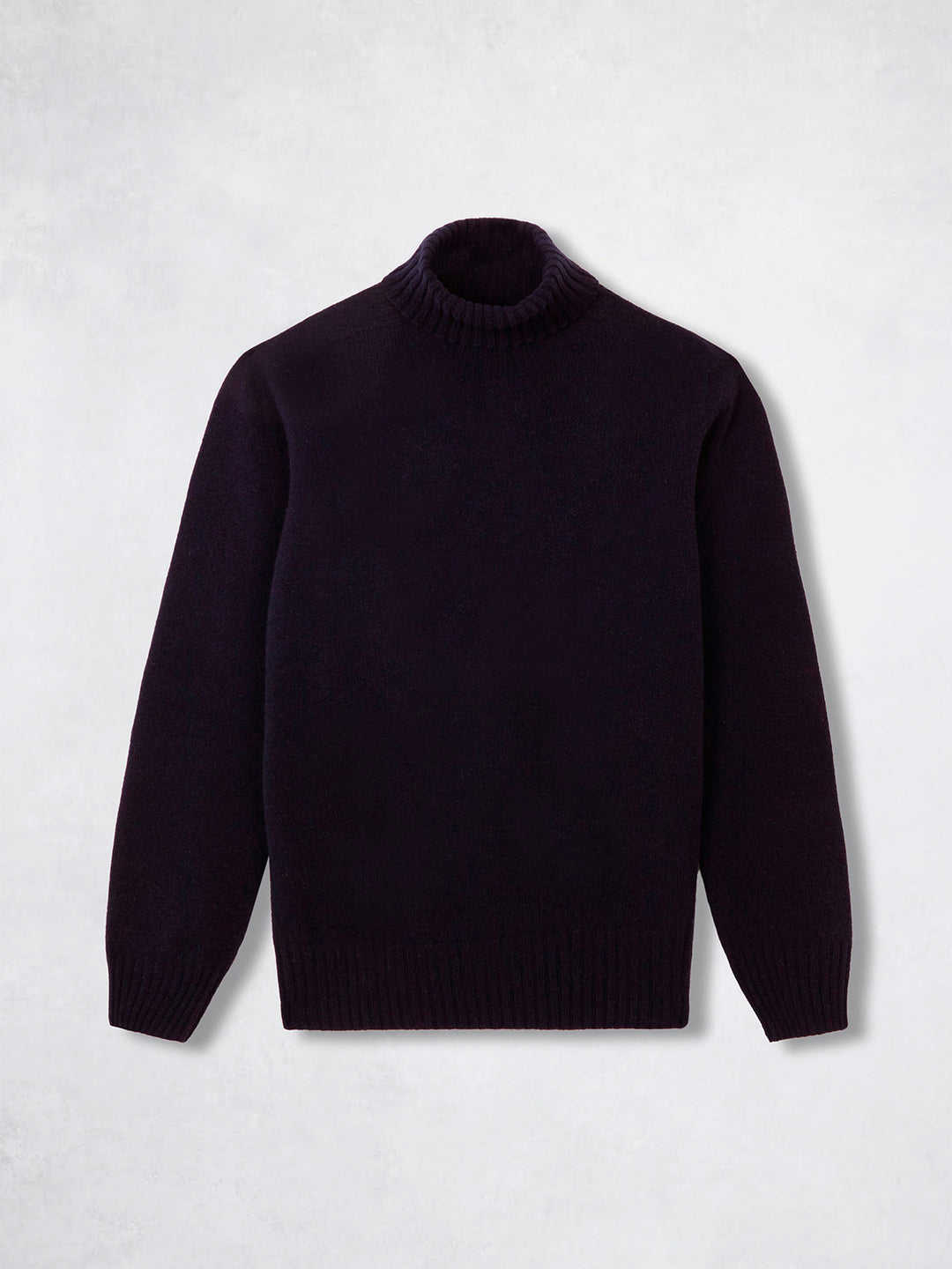 CASHMERE ROLL NECK NAVY