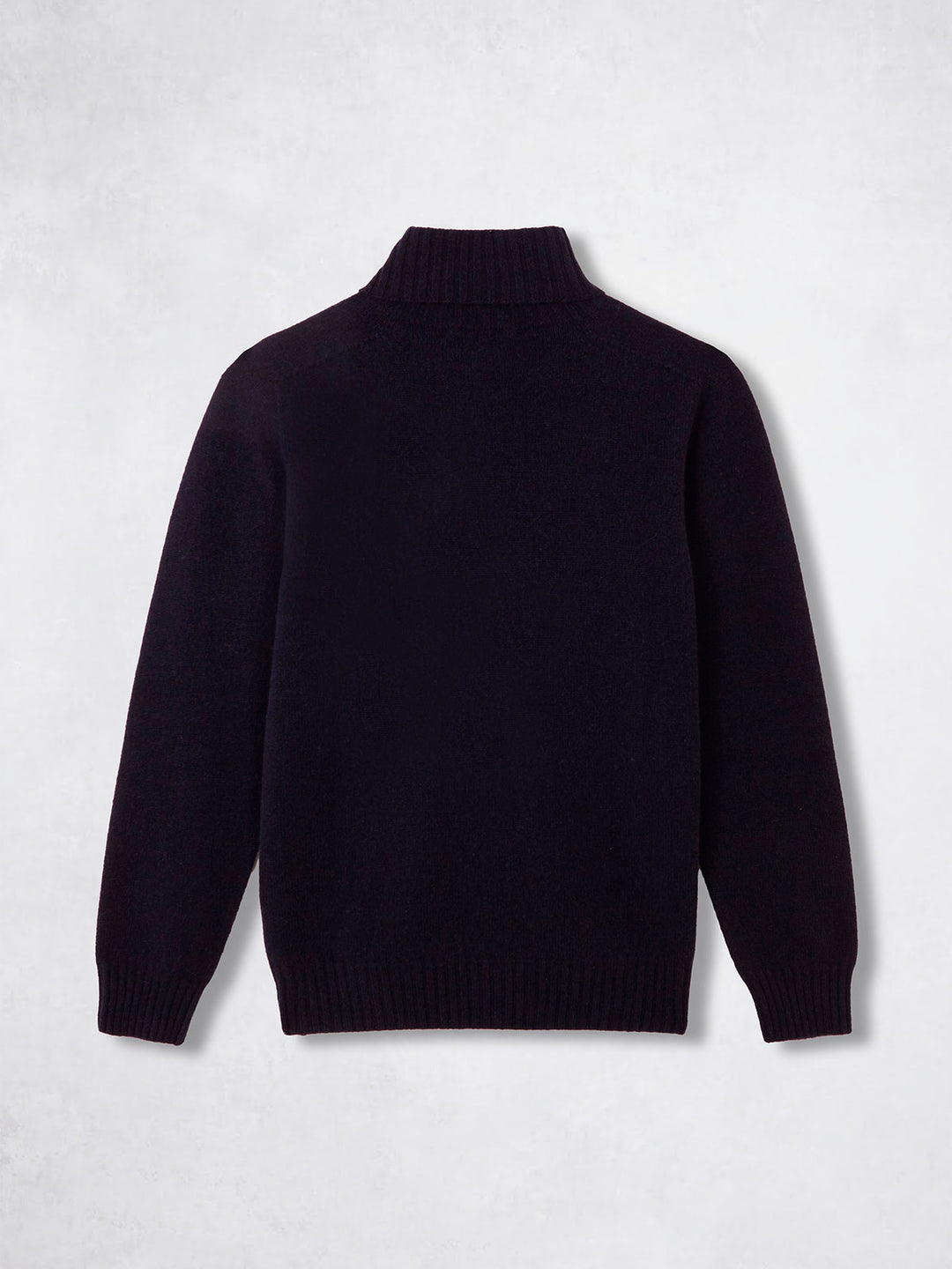 CASHMERE ROLL NECK NAVY