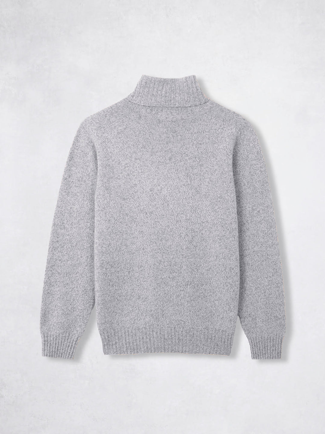 CASHMERE ROLL NECK GREY