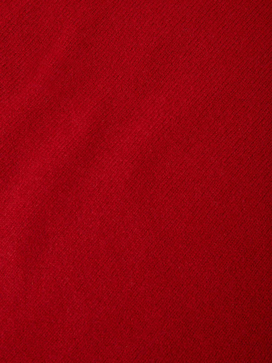 CASHMERE ROLL NECK RED