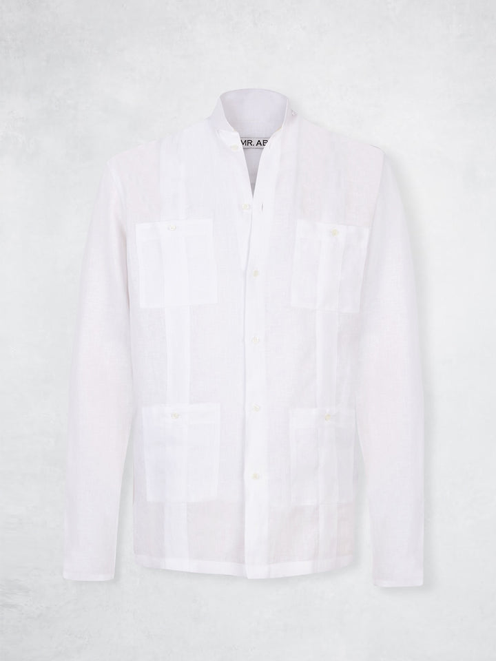 GUAYABERA WHITE