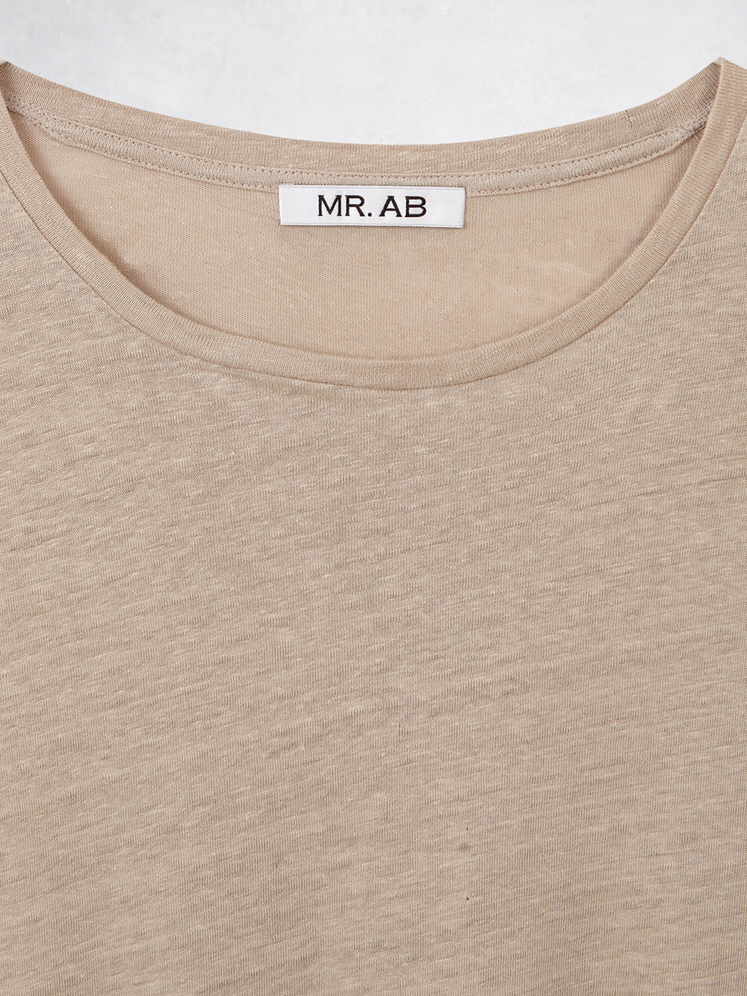 LINEN TEE SAND